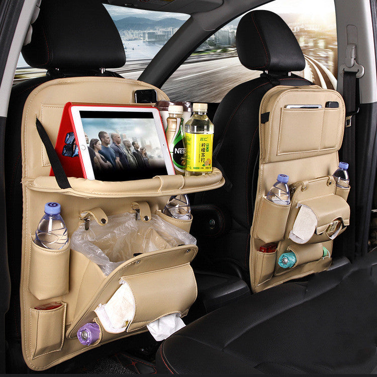 Multifunktionale Auto-Organizer-Tasche aus PU-Leder – Hängend, wasserdicht, für den Innenraum