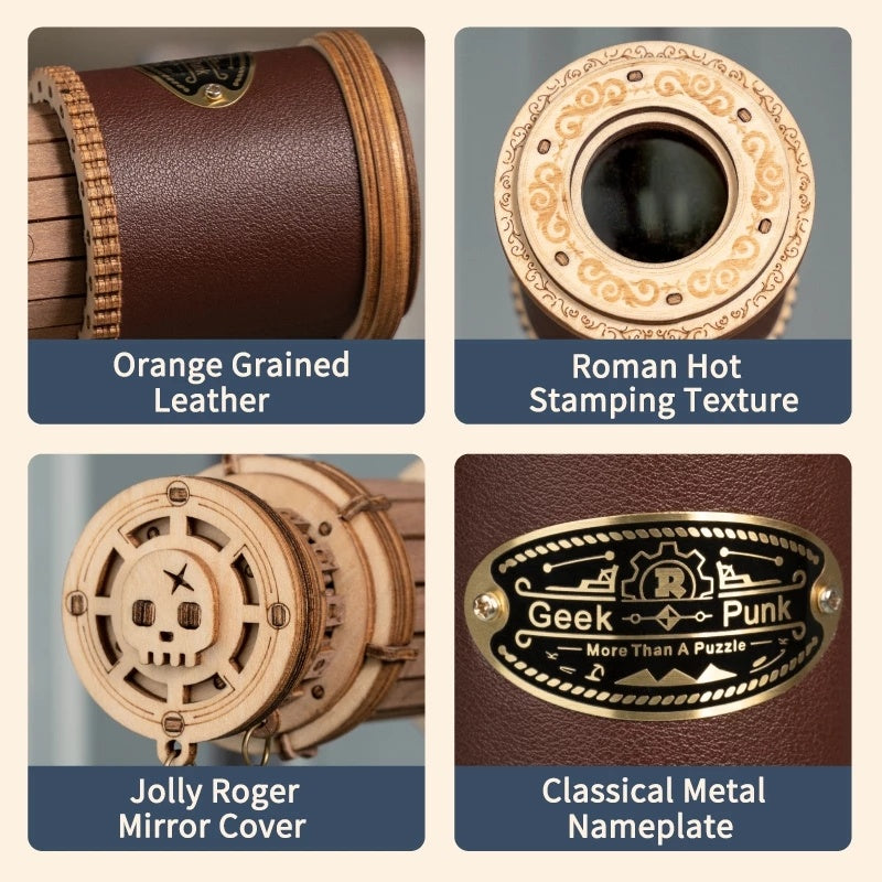 3D Holz Puzzle Teleskop