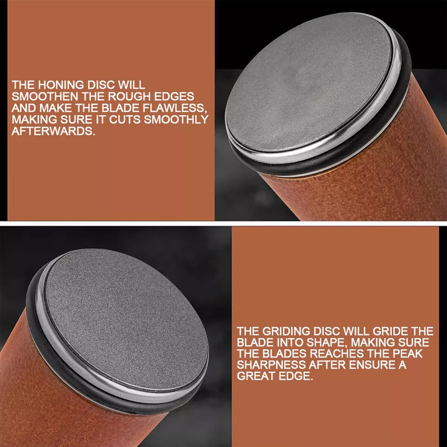 Schärfset für Messer – Rollschleifer Küchenmesser, Messerschleifer