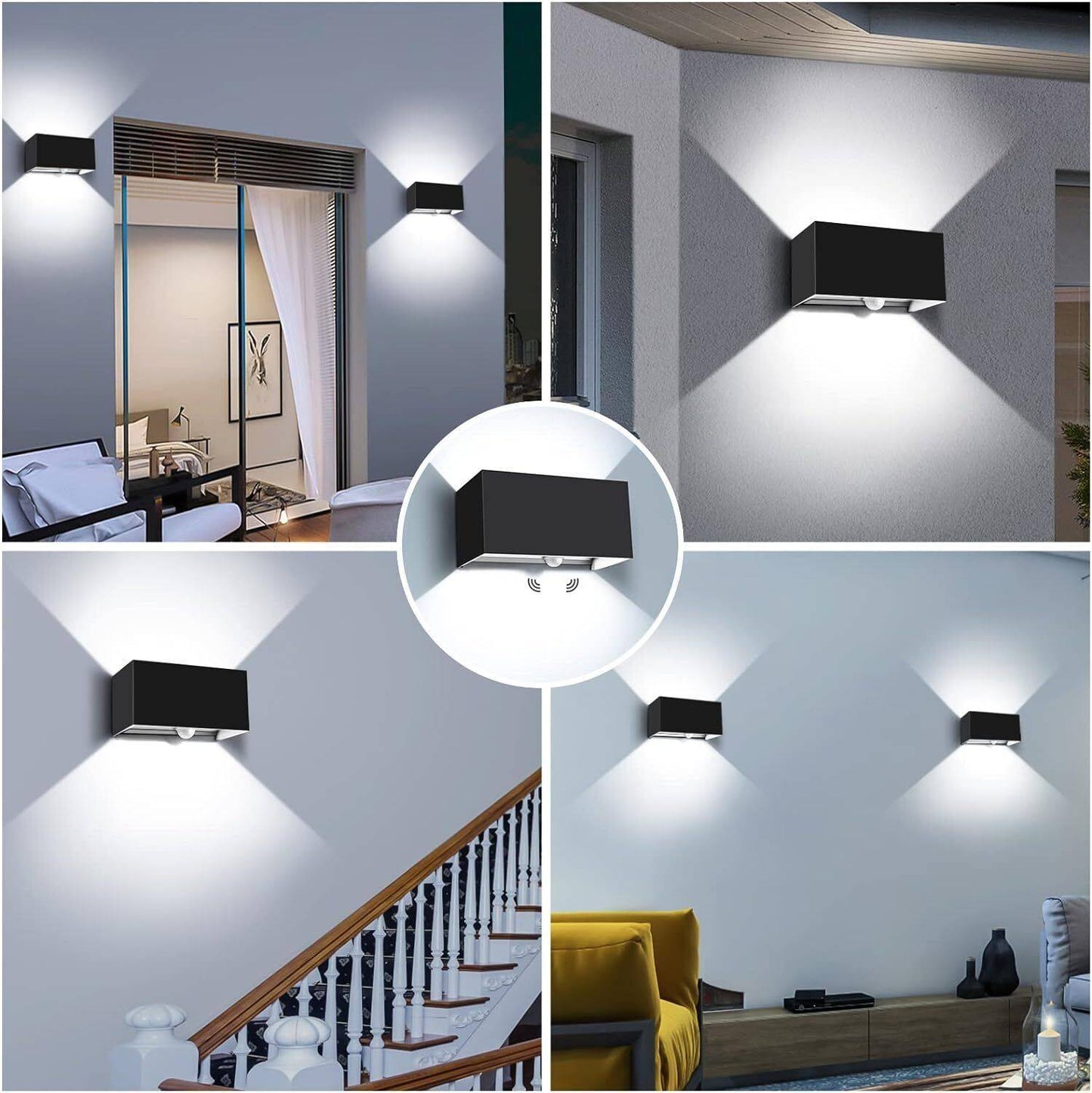 LED Outdoor Lampe mit Bewegungsmelder 20W