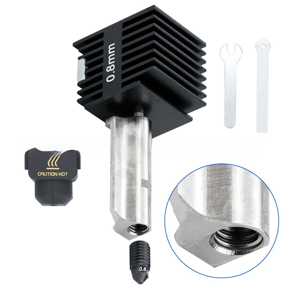 3D Drucker Zubehör A1 & A1 Mini Model Nozzle Assembly Hardened Steel Hot End