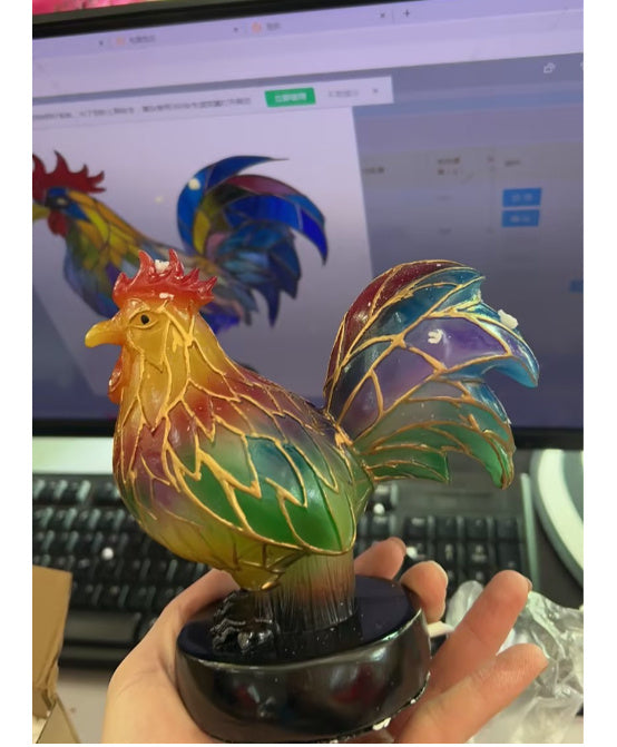 3D farbige Tier Lese-/Schreibtischlampe, dekoratives Nachtlicht, Tier Elefant Eule Katze, Vintage Tischlampe, Heimdekoration